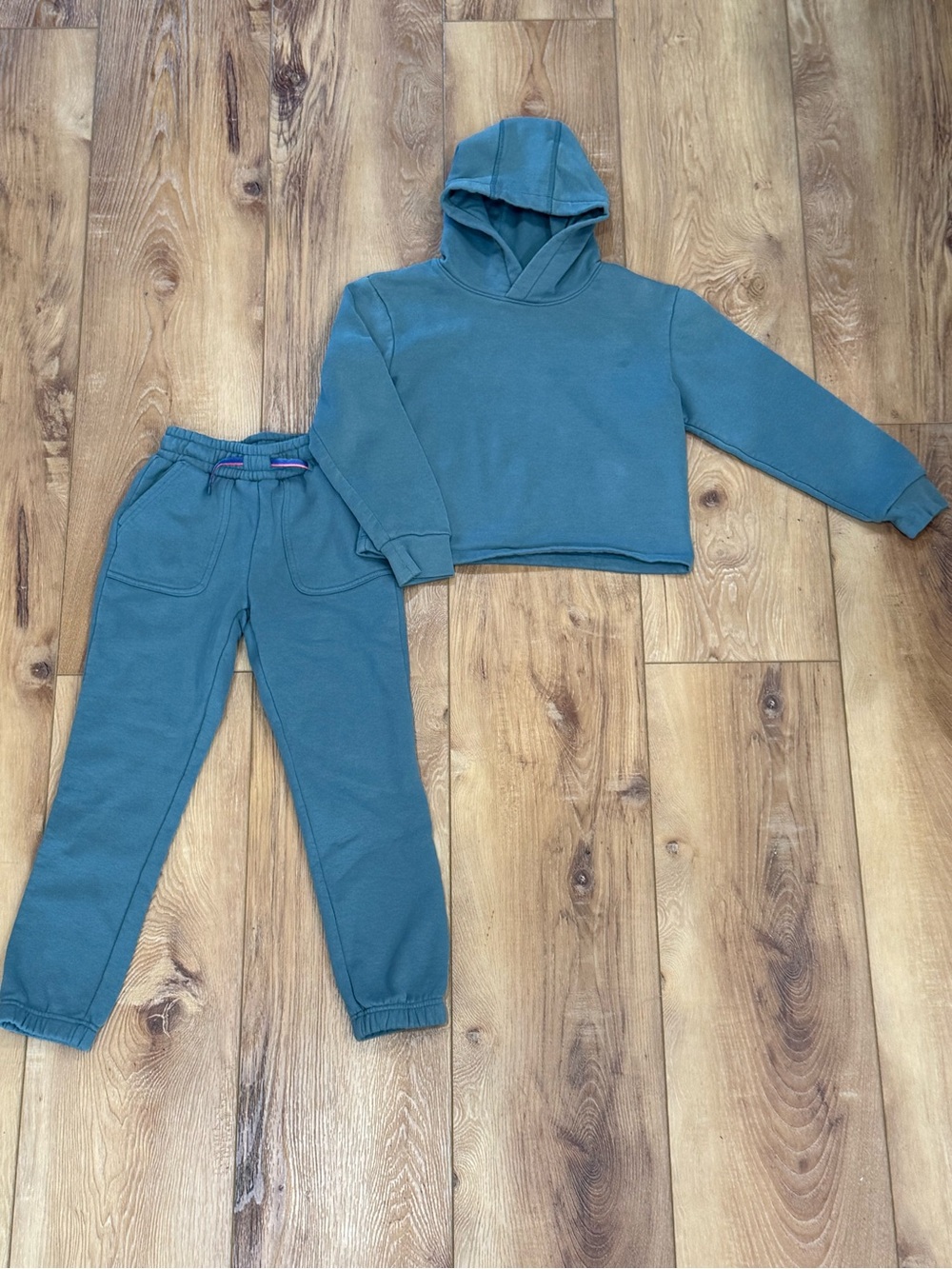 Mondetta Teal Hoodie and Jogger Set